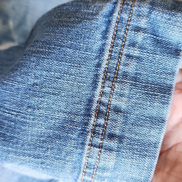 Eddie Bauer Cropped Jeans Denim sz 14 - Picture 15 of 15